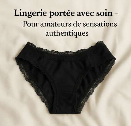 Vend lingerie portée avec soin