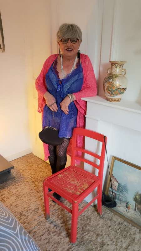 Charmante transsexuelle mature