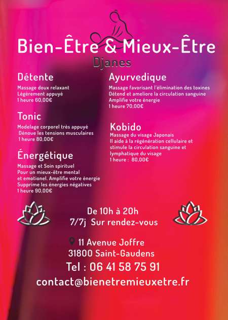 Modelage Corporel Bien tre