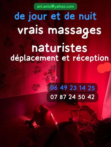 (49) SE DPLACE, REOIT DANS (44), massages