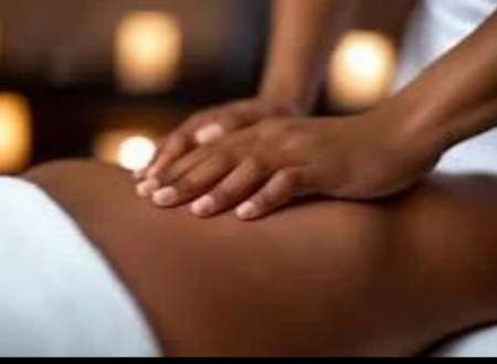 BLACK POUR MASSAGES, RELAXATION, DTENTE.