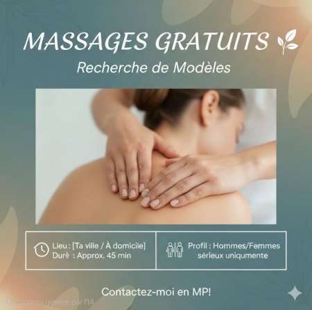 Apprentie masseurs (gratuit)