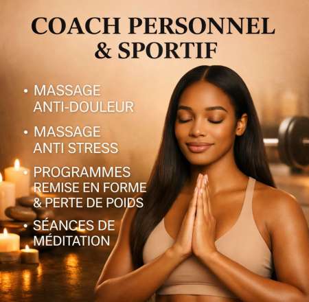 Coaching bien �tre + massage des �les