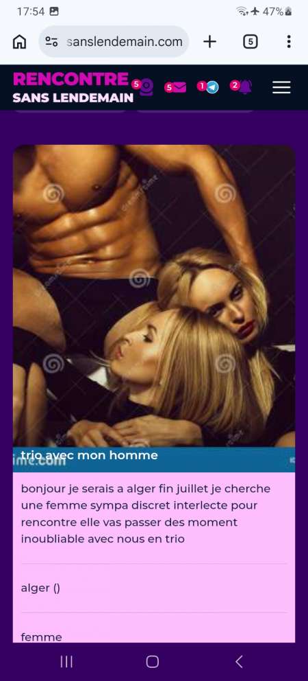 Lesbienne pour couple