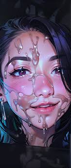 je fais cumtributes sur visage de femmes