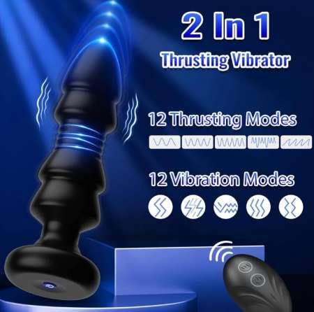 Sextoy neuf vibrant et poussant avec t�l�commande